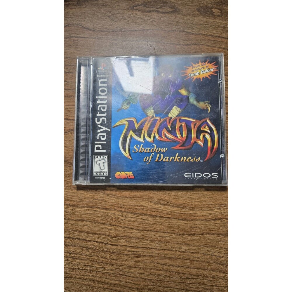 Ninja Shadow of Darkness PlayStation 1 - CIB Tested an Working Mint copy!